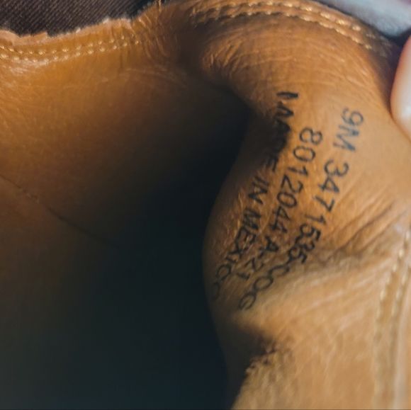 Frye Carson Chelsea Cognac Brown Leather Ankle Booties Size 9 - Picture 9 of 9